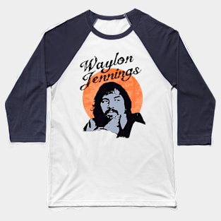 Waylon Jennings Baseball T-Shirt